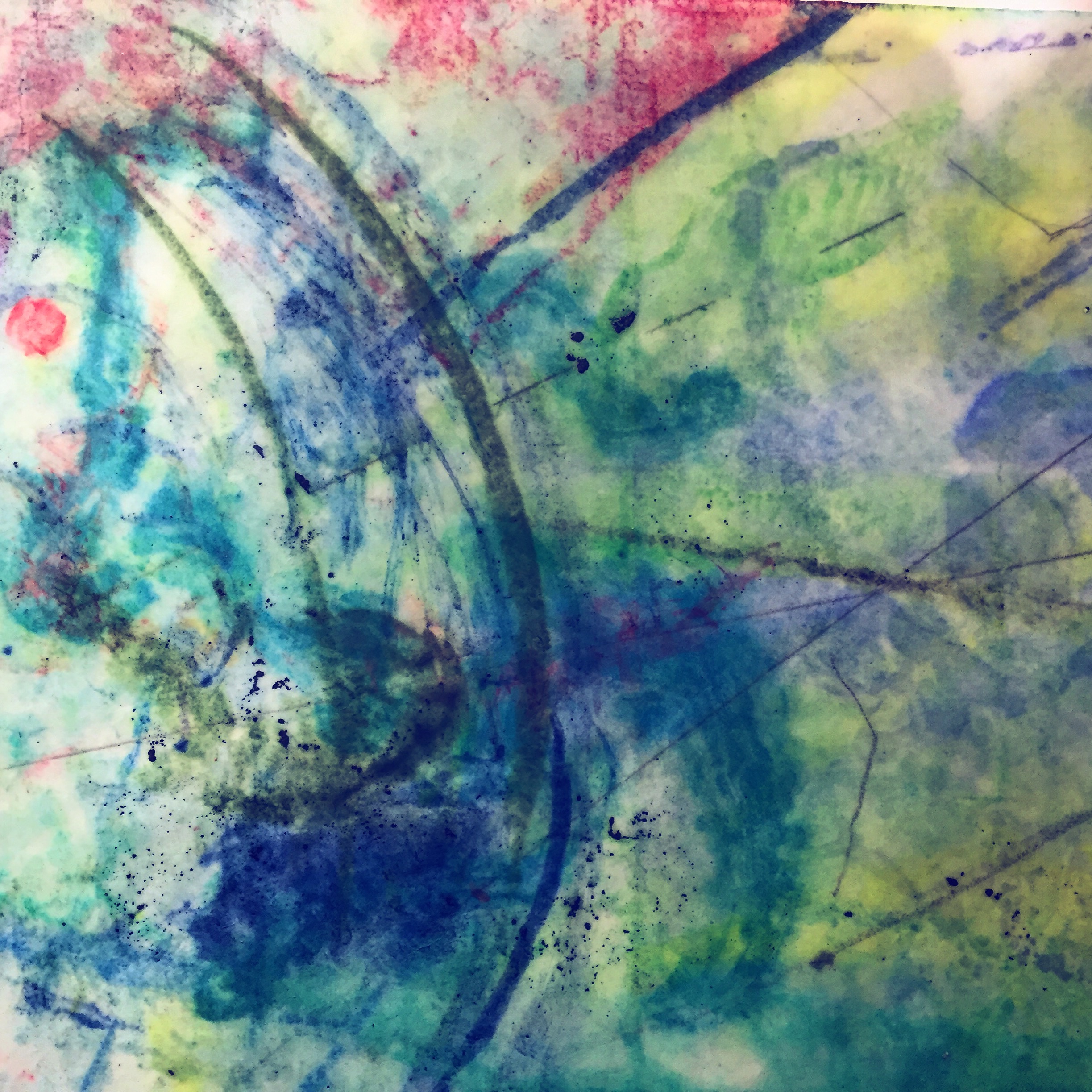 Anne Curran encaustic art and art on slate